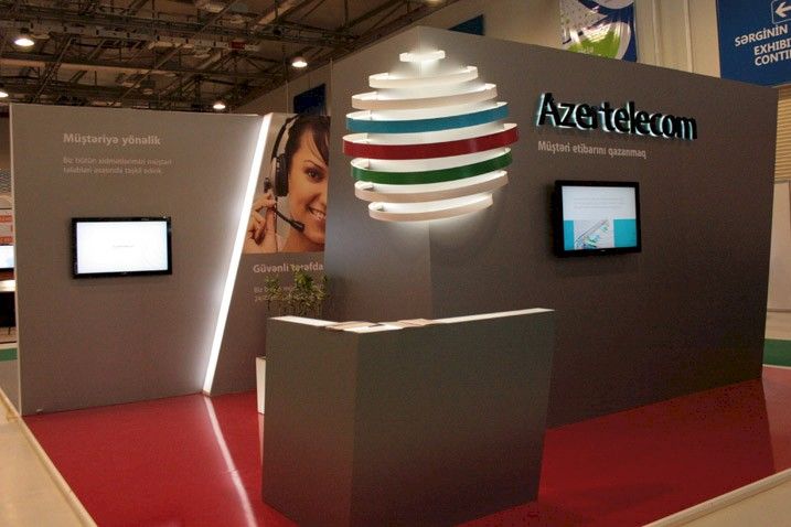 Azertelekom company stand creation for BakuTel 2011 exhibition 4.jpg