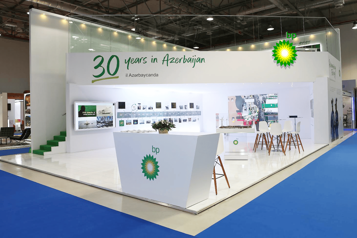 Design of BP Azerbaijan stand at 27th Caspian International Oil & Gas Exhibition .png